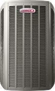Lennox EL16KC1 high-efficiency air conditioner front view